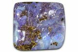 Blue Boulder Opal Split Pair - Queensland, Australia #381624-2